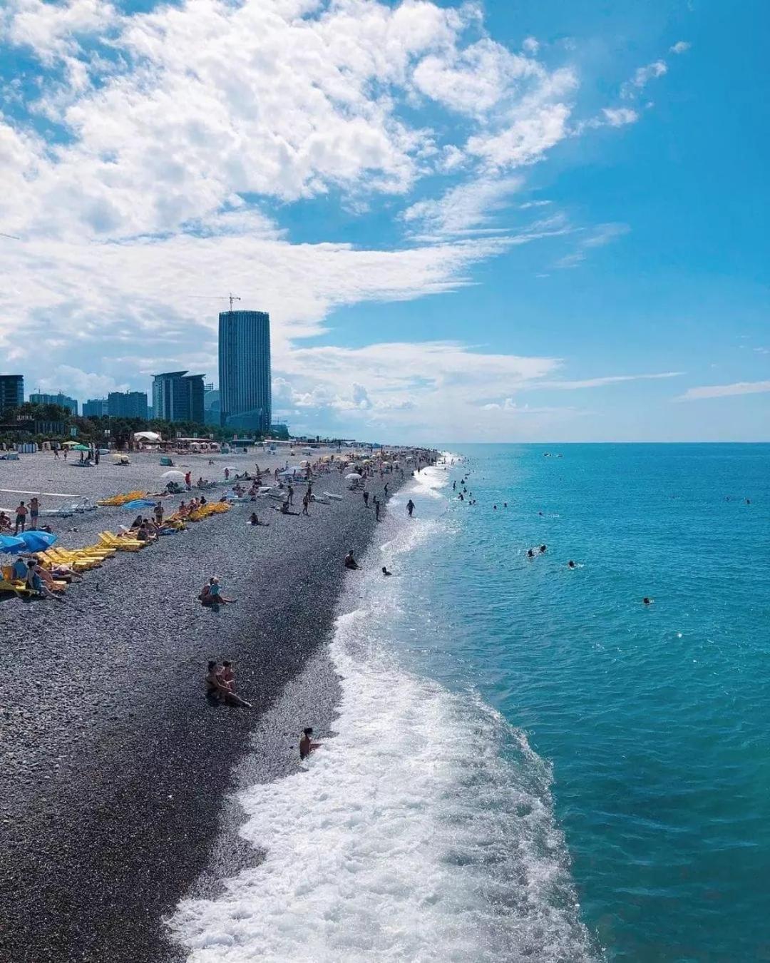 Elegance Sea View Aparthotel In Orbi City Batumi Exterior foto
